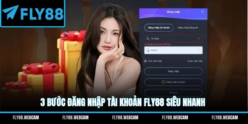 3 bước đăng nhập tài khoản FLY88 siêu nhanh