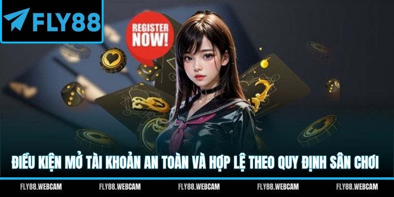 Điều kiện mở tài khoản an toàn và hợp lệ theo quy định sân chơi