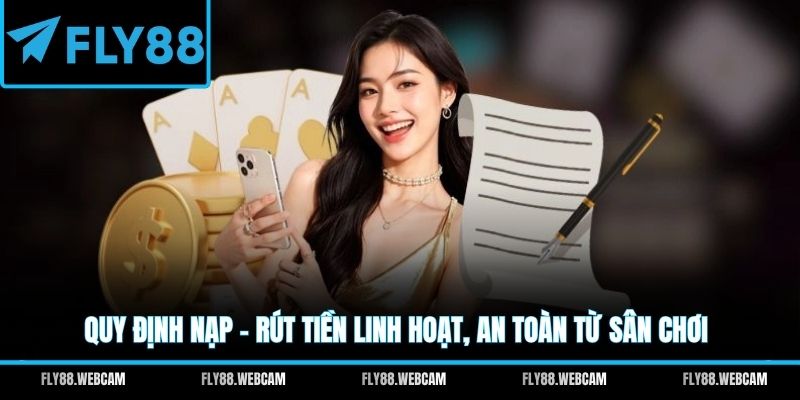 Quy định nạp - rút tiền linh hoạt, an toàn từ sân chơi